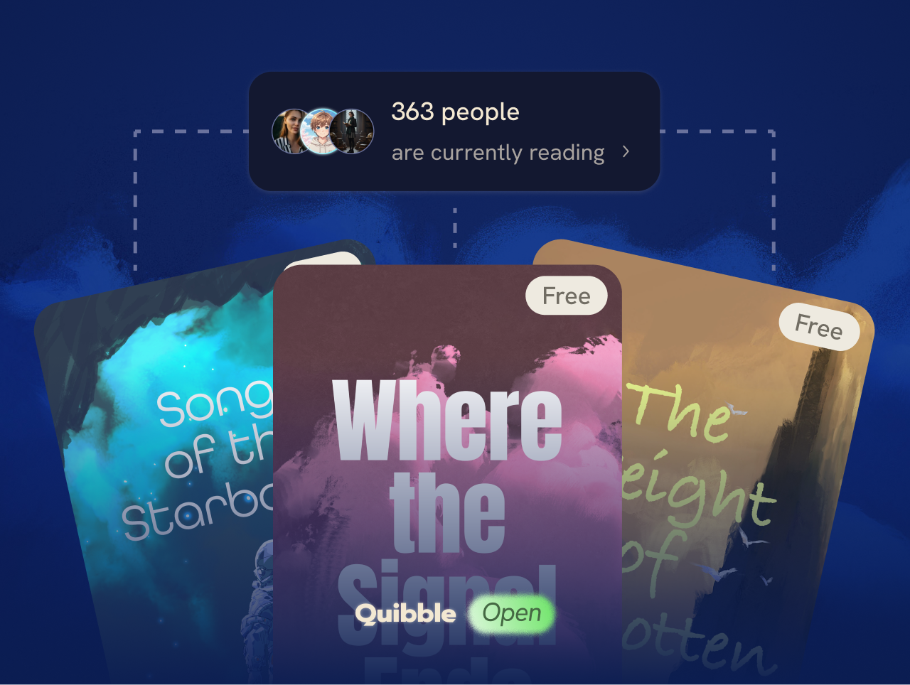 Just you and the page.