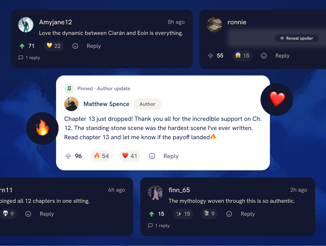 Read together. React together.