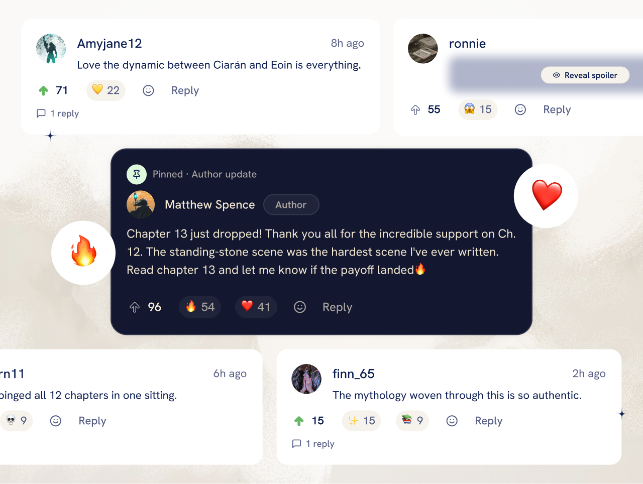 Read together. React together.