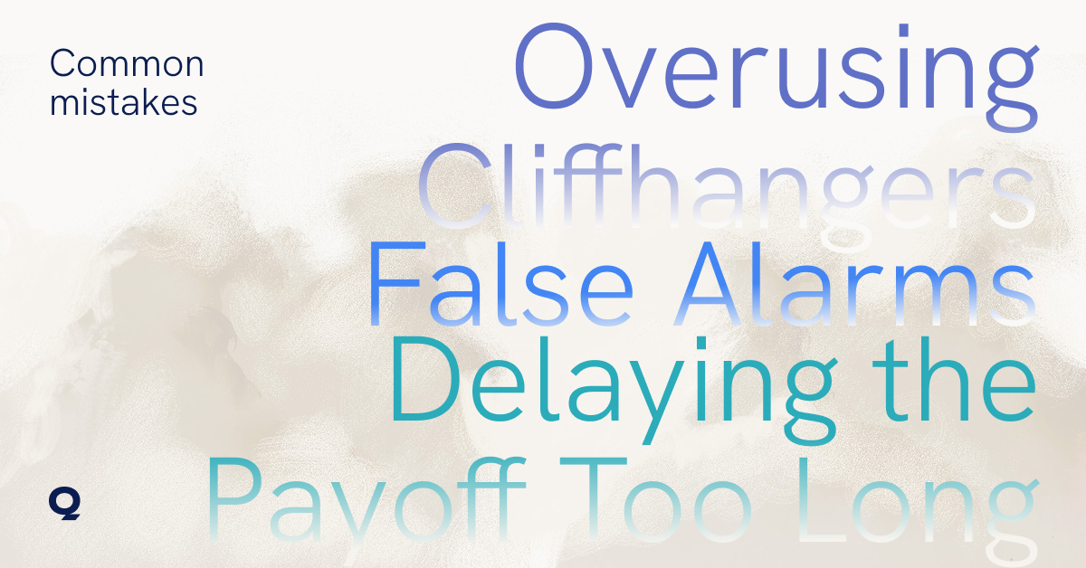 Common mistakes when writing cliffhangers
